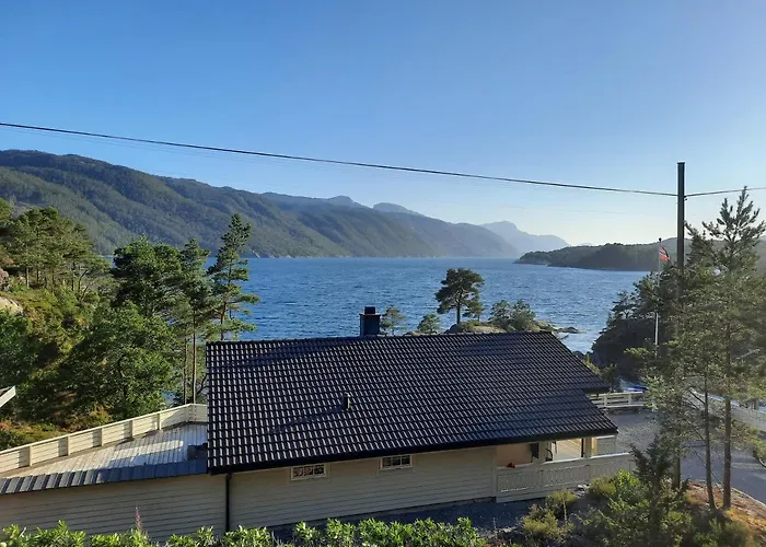 منزل ريفي Fjordferie Vindafjorden Ropeid
